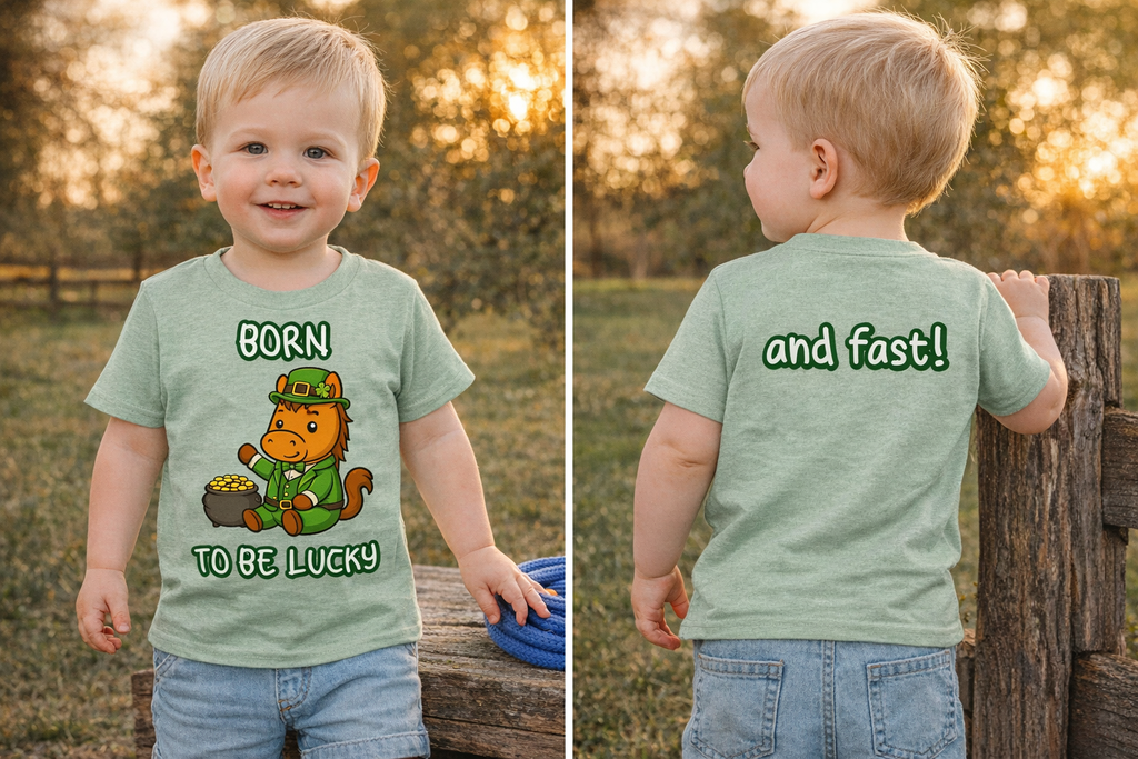BSCO- Breezie St Patricks toddler t shirt - new