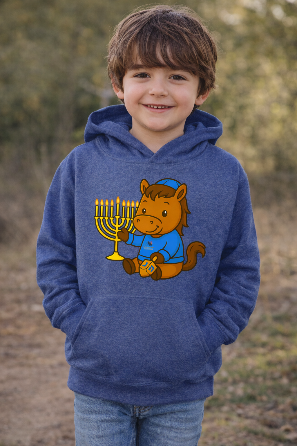 BSOC - Children's Breezie Menorah Sweatshirt