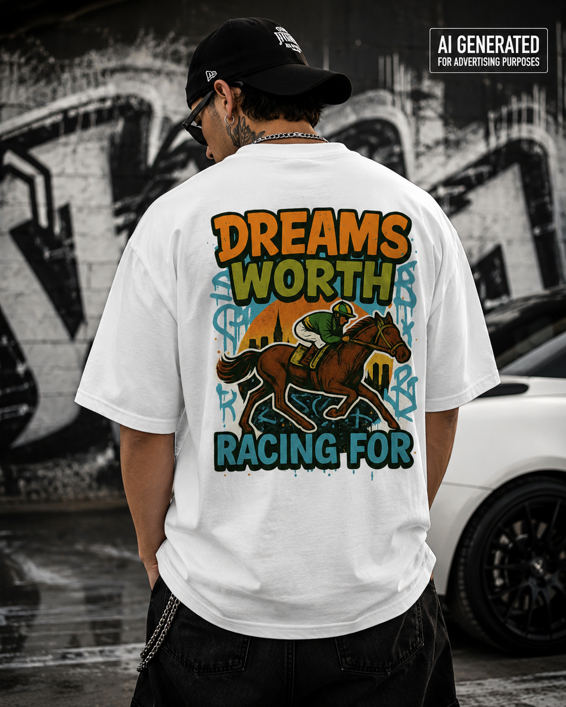 Dreams Worth Racing For Short Sleeve Shirt, Horse Racing Graphic Tee, Thoroughbred Racing Shirt, Equestrian Gift, Jockey Fan Apparel