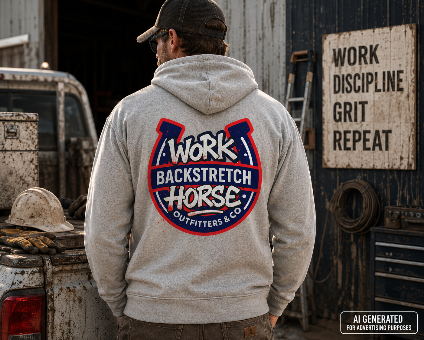 Backstretch Horse Hoodie, Horse Racing Hoodie, Thoroughbred Racing Sweatshirt, Track Life Hoodie, Horse Trainer Gift, Horse Racing Fan