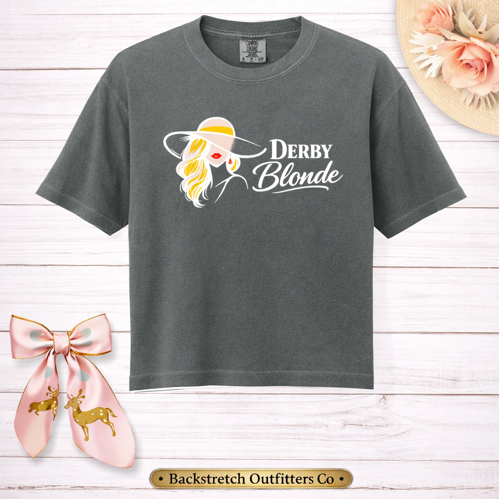 BSCO Derby Blonde Comfor Colors Short Sleeve Boxy T