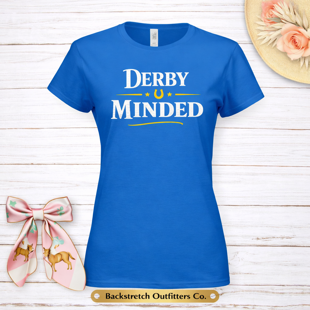 BSCO Derby Minded Gildan Ladies Fitted T-Shirt