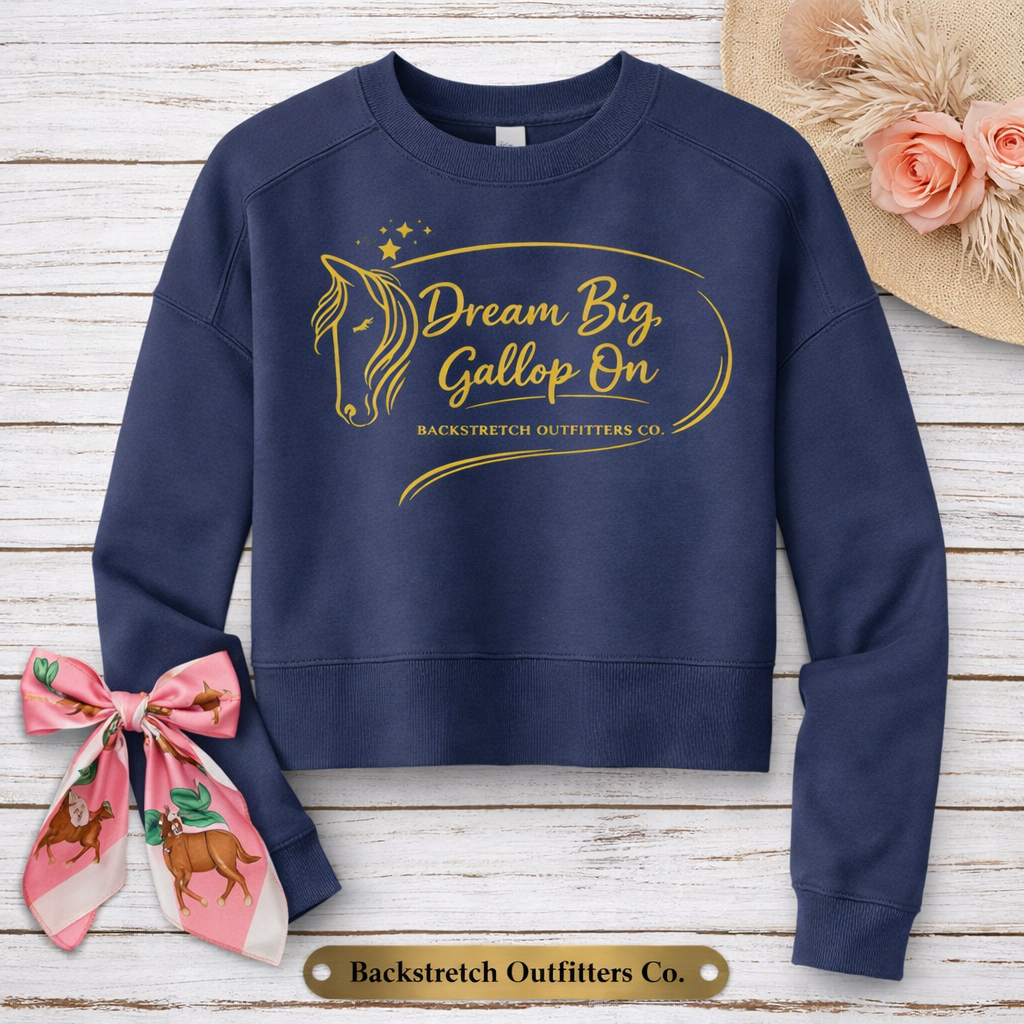 BSCO Dream Big District Perfect Weight Cropped Crew