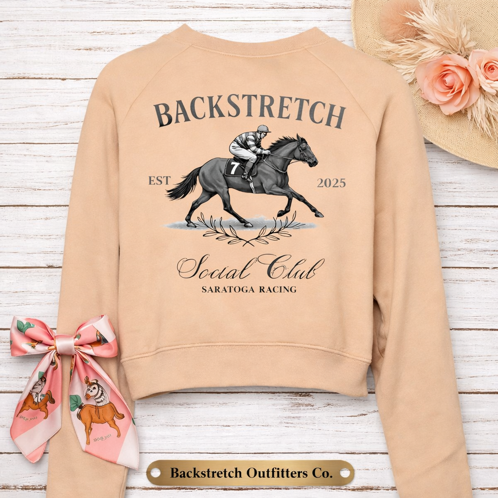 BSCO Vintage Social Club Ladies Bella + Canvas Fleece Pullover