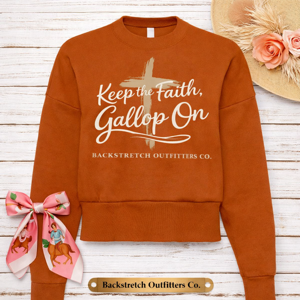 BSCO Keep The Faith Next Level Heavyweight Sweatshirt