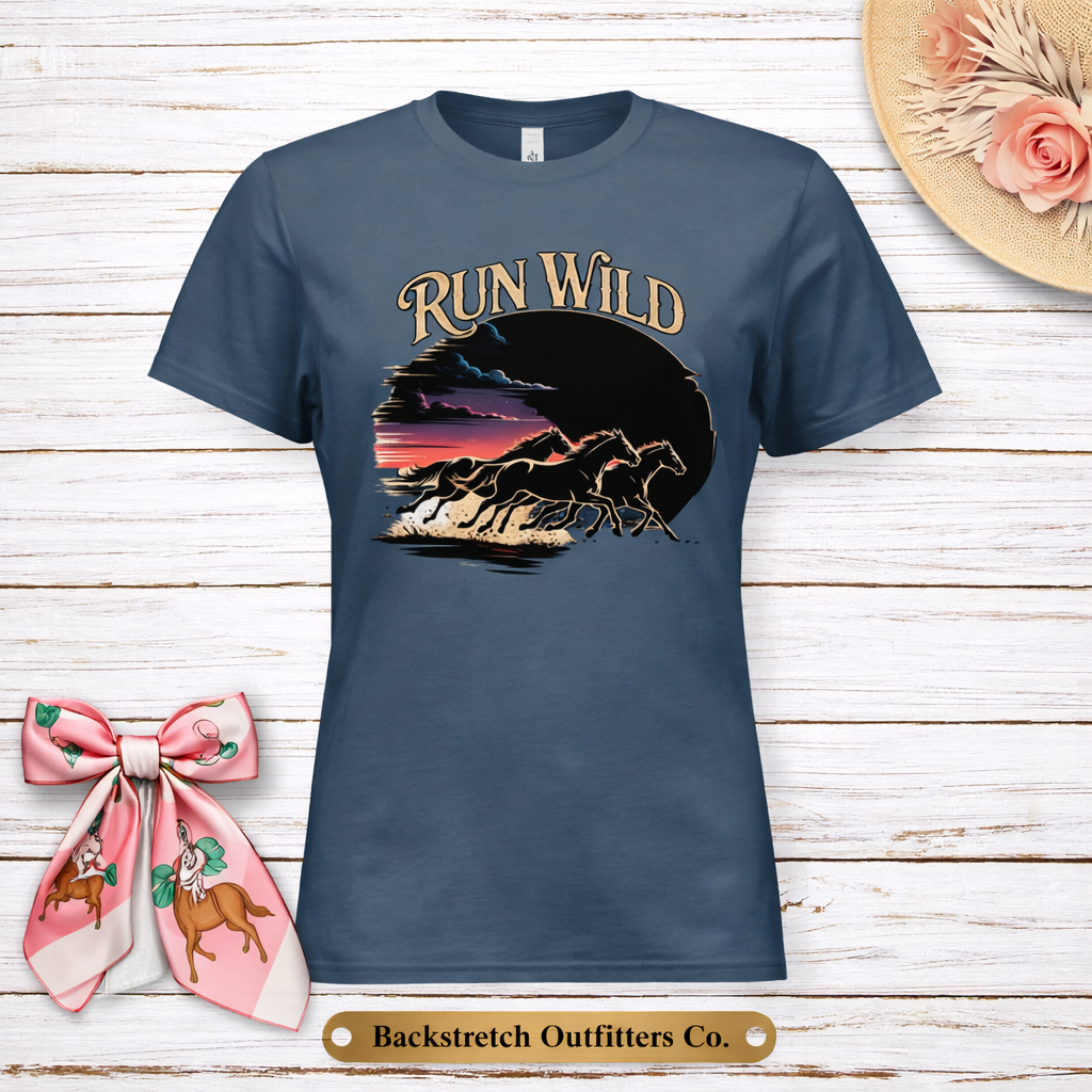 BSCO - Run Wild Bella Ladies' Relaxed Jersey Short-Sleeve T-Shirt