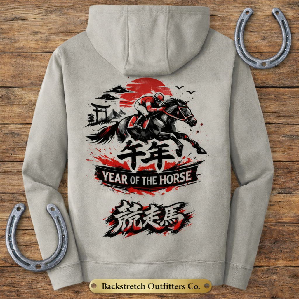 BSCO - Year of the Horse: Port & Company Pullover Hoodie