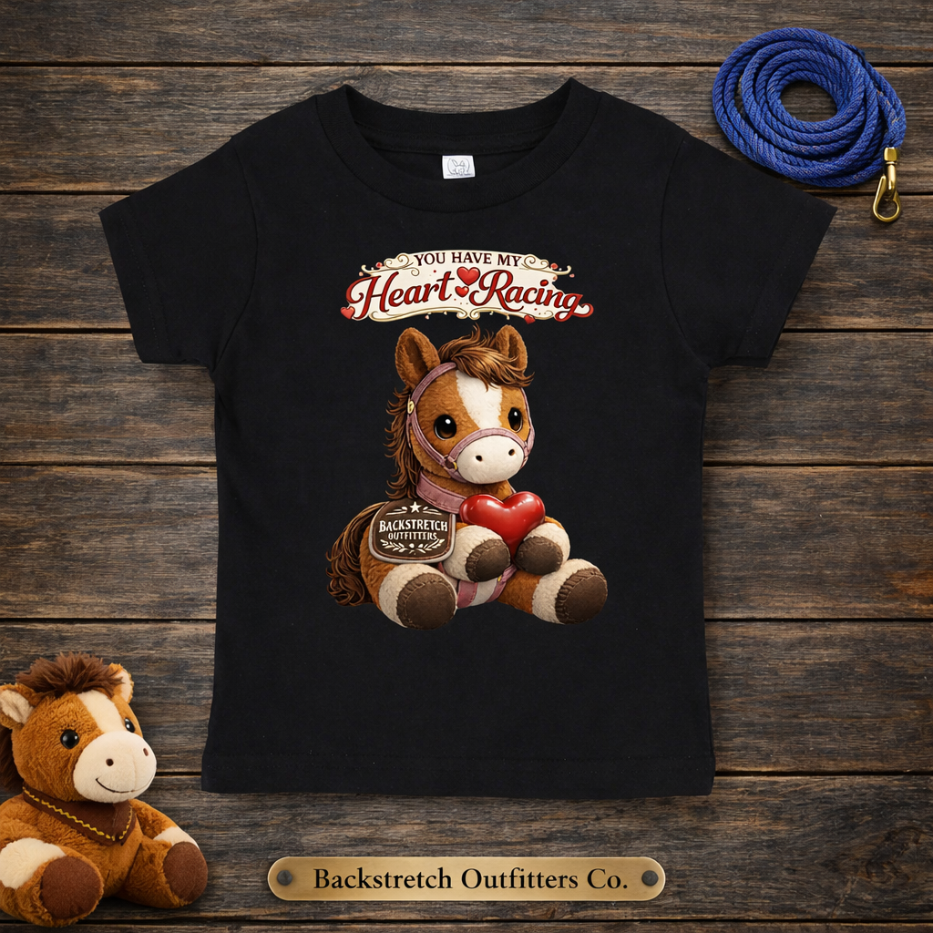 BSCO - You Have My Heart Racing: Rabbit Skins Infant Jersey T-Shirt