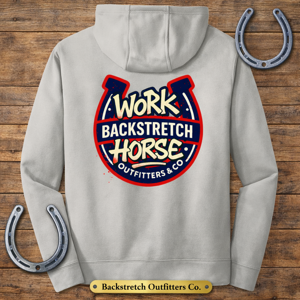BSCO - American Work Horse: Port & Co. Performance Pullover Hoodie