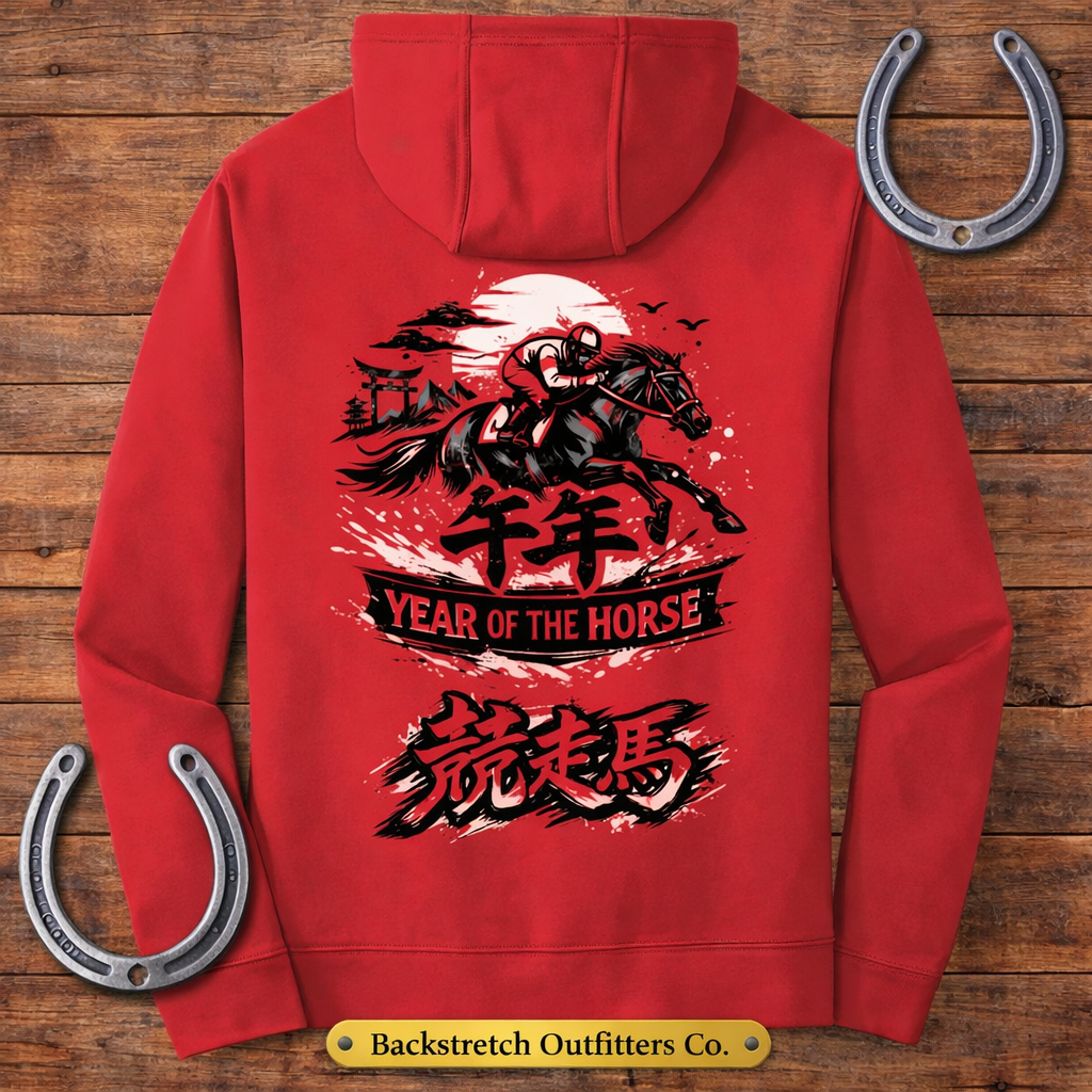 BSCO - Year of the Horse: White Out Port & Co. Hoodie