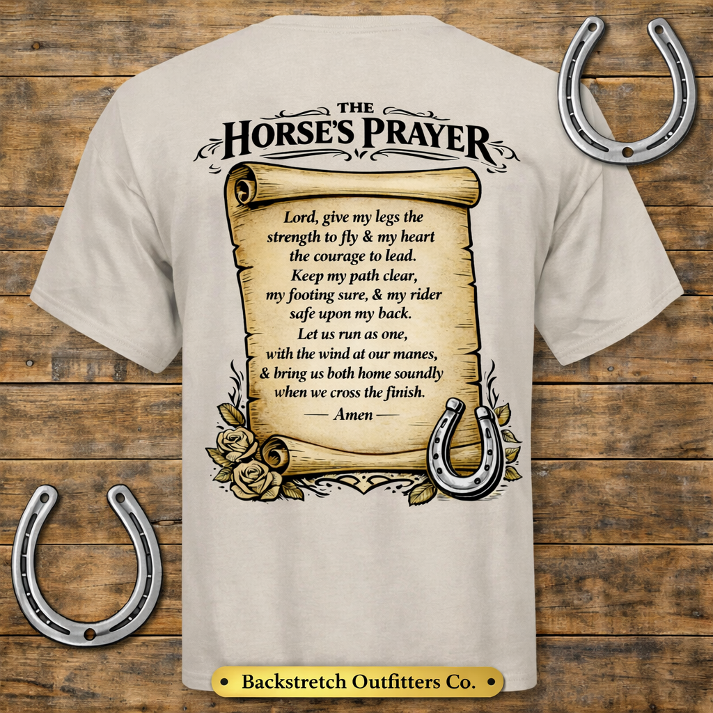 BSCO - Horse's Prayer: Bella + Canvas T-Shirt