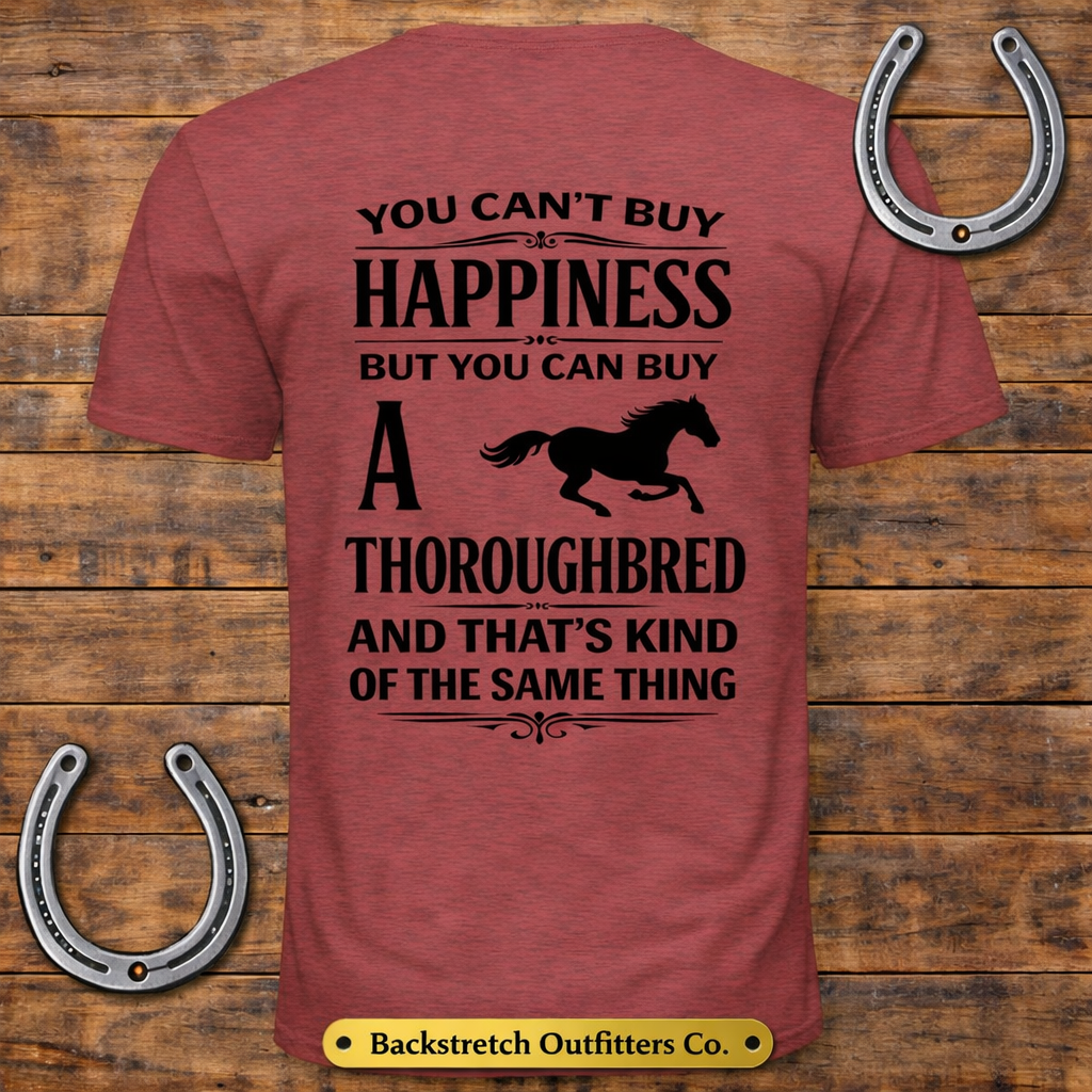 BSCO - Can't Buy Happiness: Gildan Softstyle T-Shirt