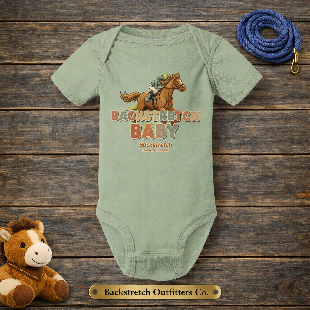 BSCO- Backstretch Baby Rabbit Skins In fant Fine Jersey Bodysuit Onesie