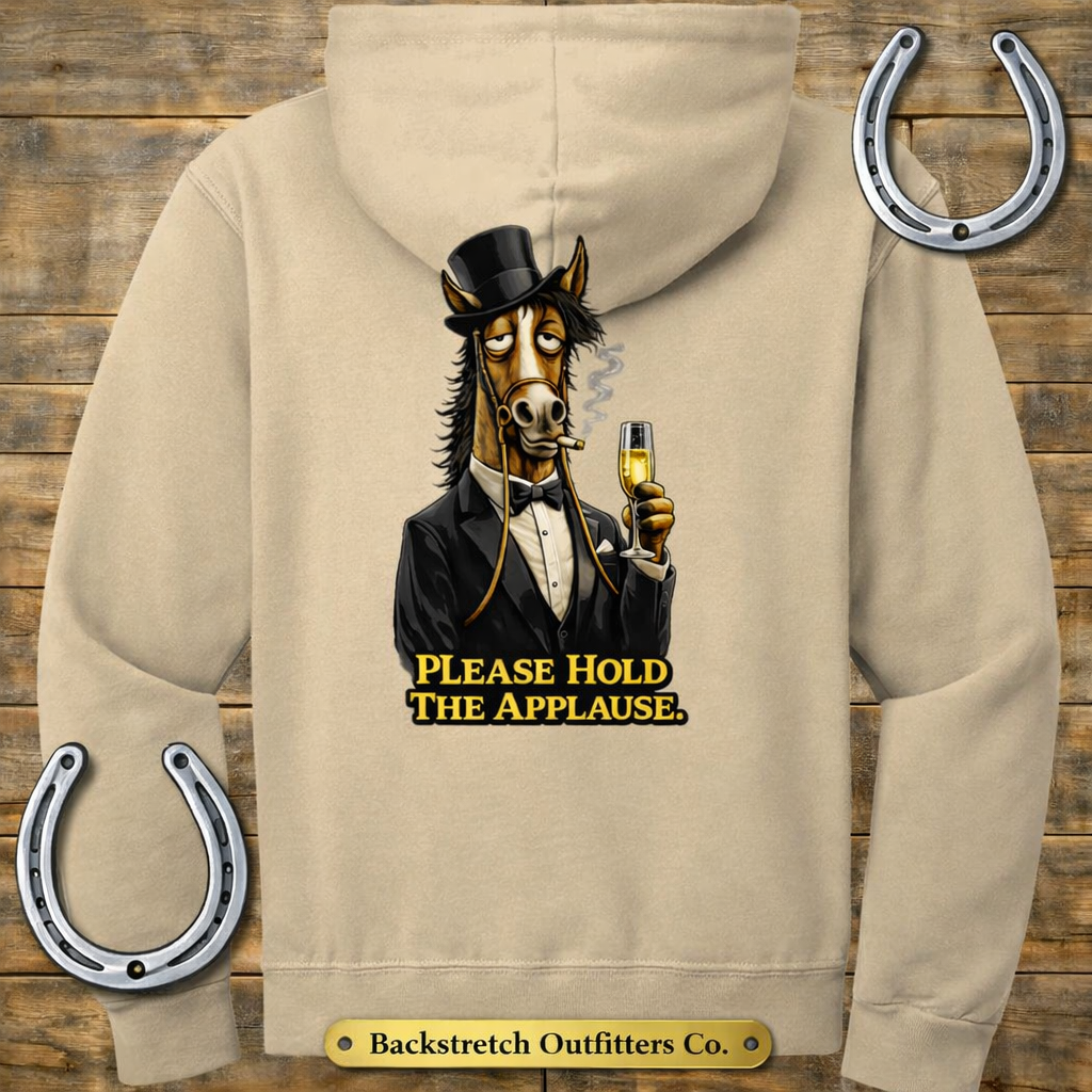 BSCO Hold The Applause Jerzees Pullover Hooded Sweatshirt
