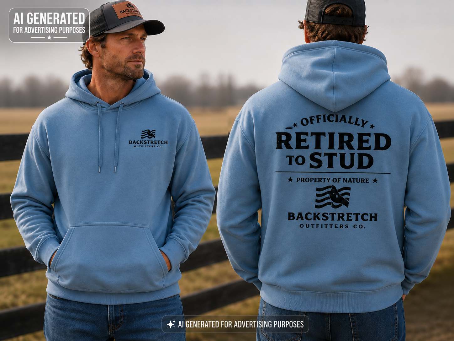 Retired To Stud Hoodie, Funny Retirement Hoodie, Horse Lover Gift, Equestrian Hoodie, Horse Racing Gift, Ranch Life Sweatshirt, Retirement
