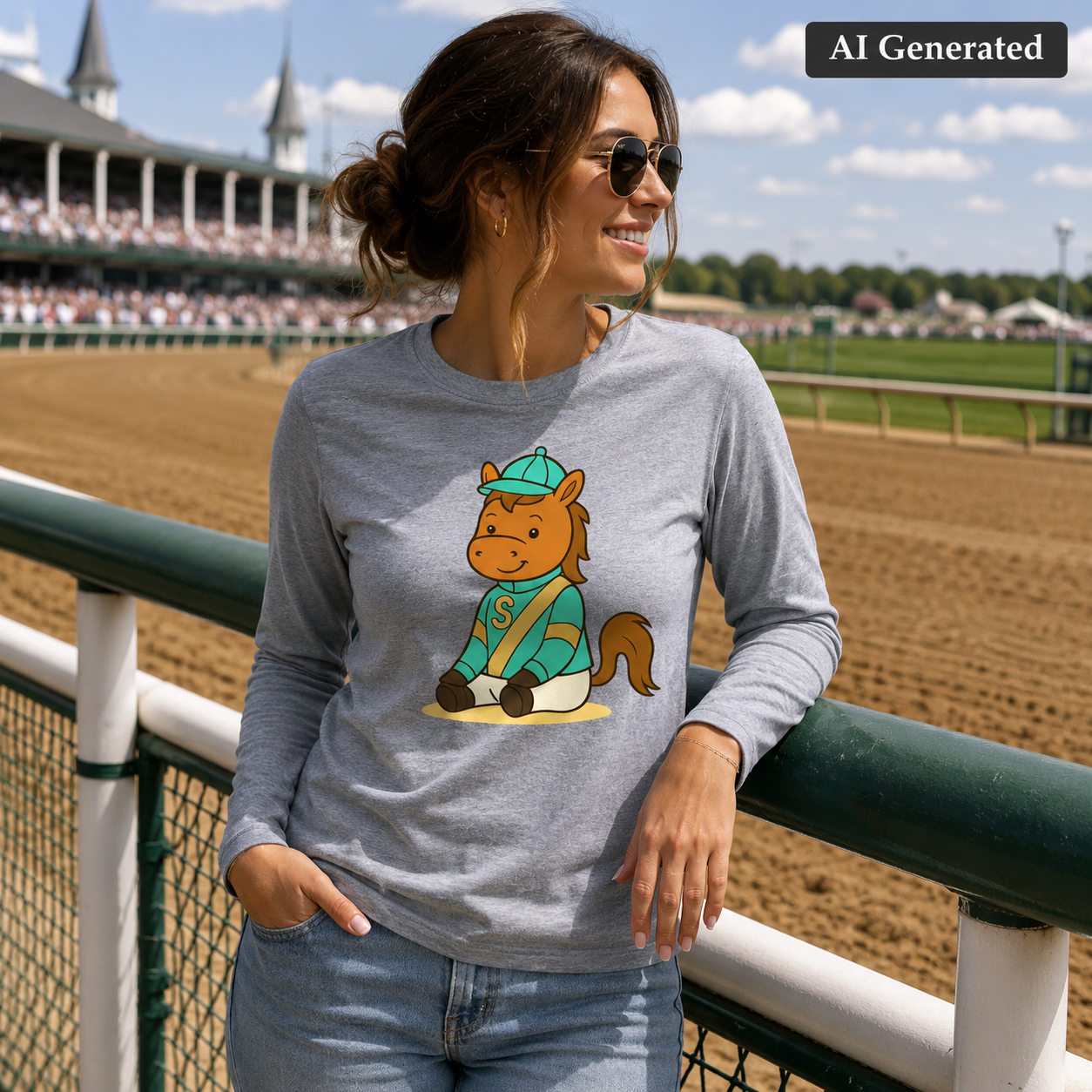 BSCO Stonegate Breezie Bella Jersey Long Sleeve T Shirt