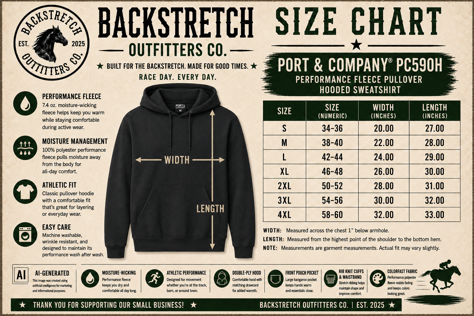 Backstretch Streetwear Horse Long Sleeve Shirt, Urban Racehorse Graphic Tee, Equestrian Racing Apparel