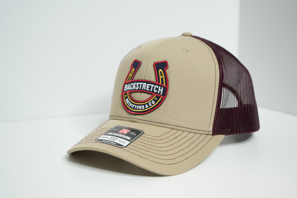 BSCO - Backstretch Horseshoe Logo Trucker Snapback Cap