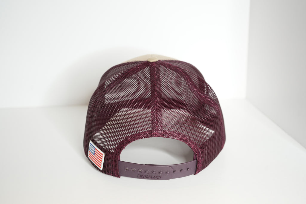 BSCO - Backstretch Horseshoe Logo Trucker Snapback Cap