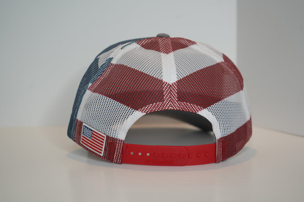 BSCO - American Pride Hat: Red, White, & Blue