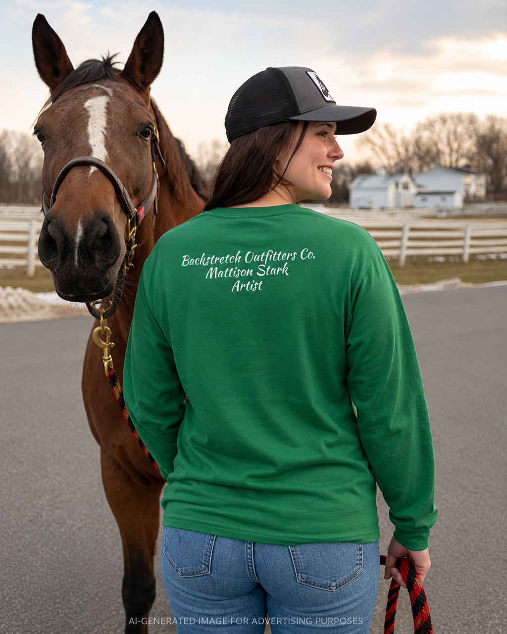 Horse Racing Shirt, Hand Drawn Thoroughbred and Jockey Tee, Signed Equestrian Artwork, Backstretch Outfitters Co. Racing Gift