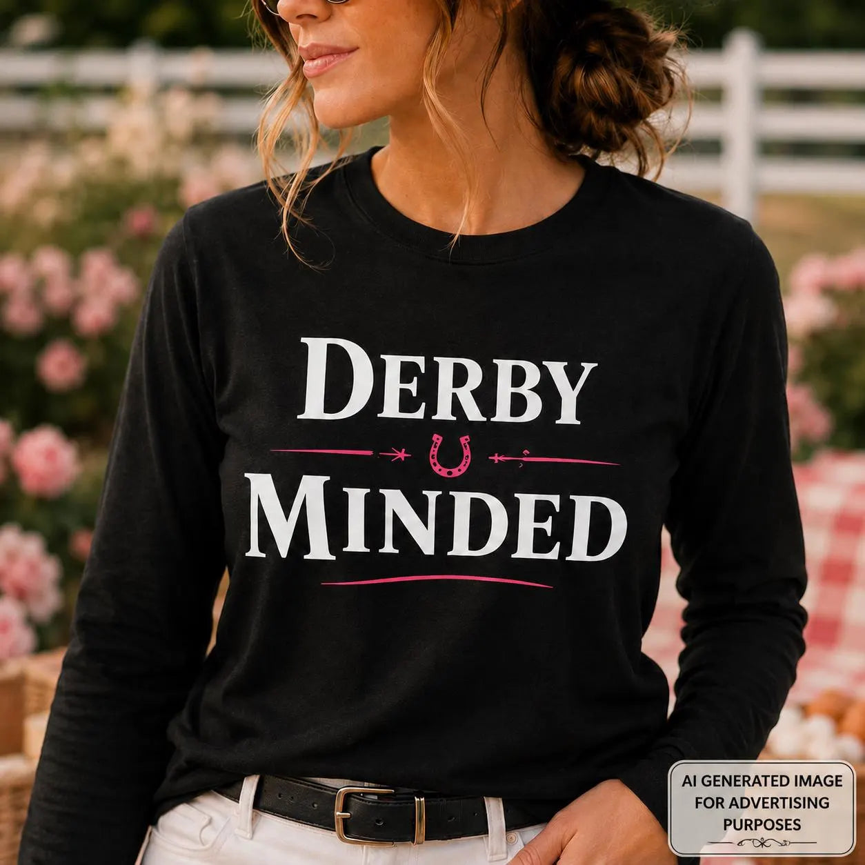 Derby Minded Shirt, Derby  Day Shirt, Derby Day Outfit, Horse Racing Shirt, Race Day Tee, Derby Party Shirt, Equestrian Gift