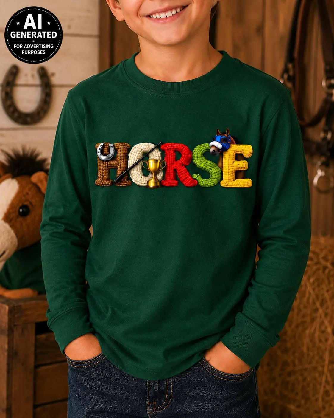 Horse Lover Shirt, Equestrian Shirt, Horse Girl Long Sleeve Tee, Riding Shirt, Horseback Riding Gift, Barn Life Apparel