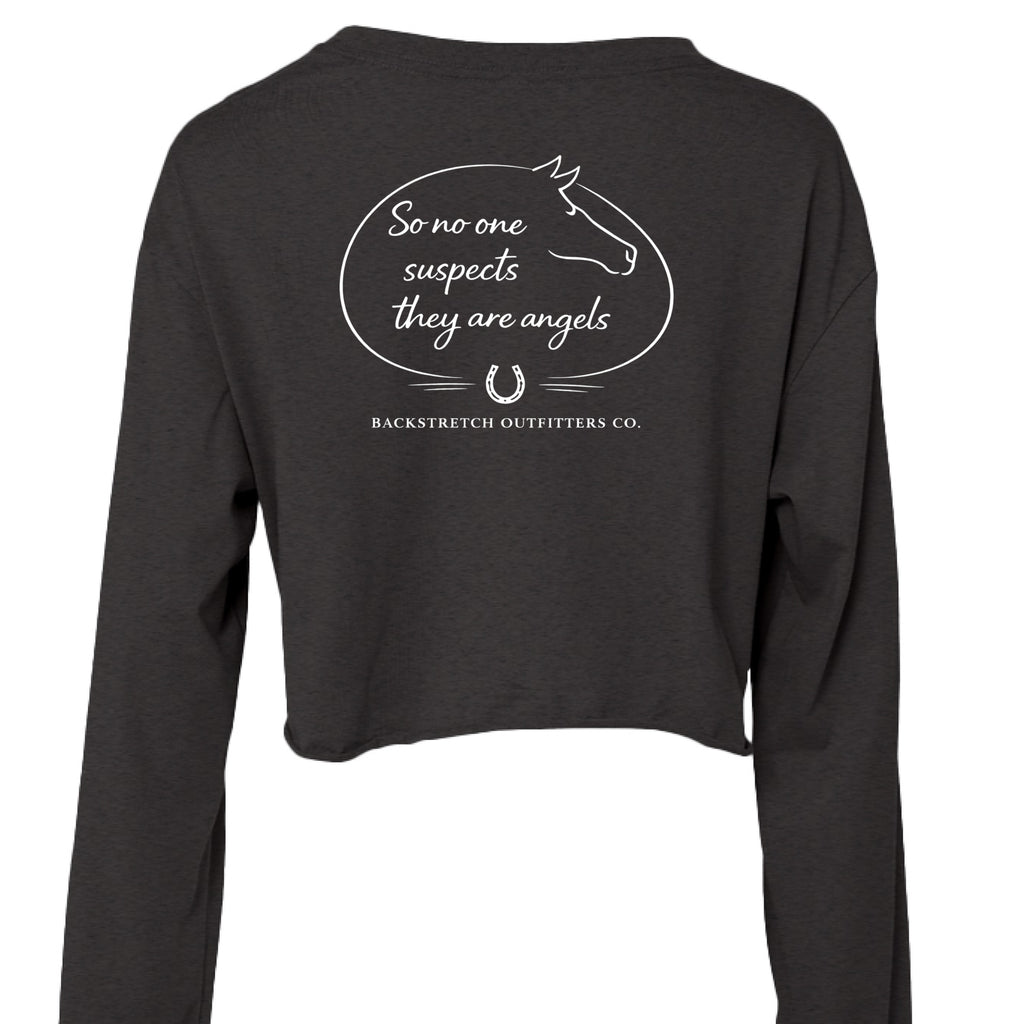 DARK GREY HEATHER - BACK