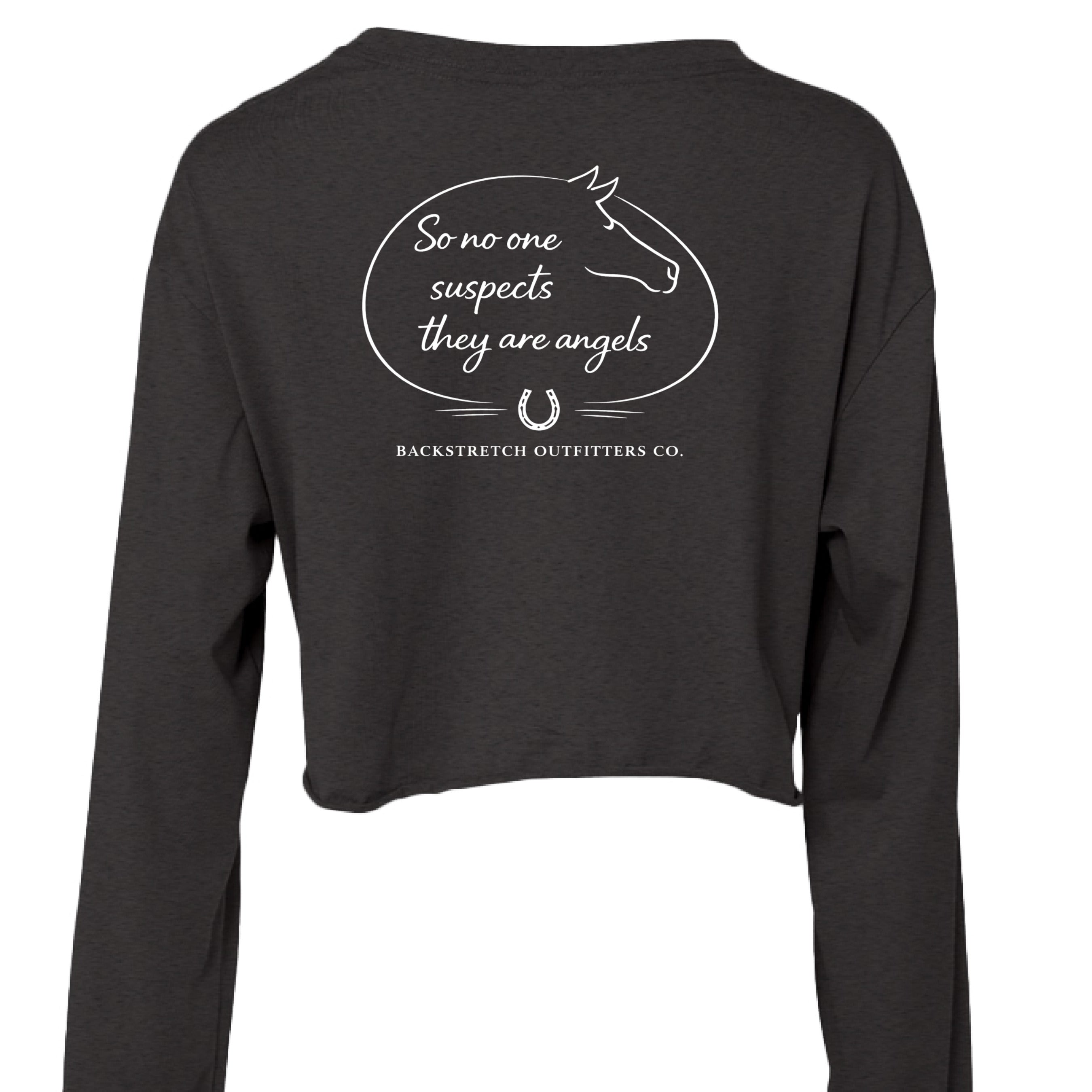 DARK GREY HEATHER - BACK