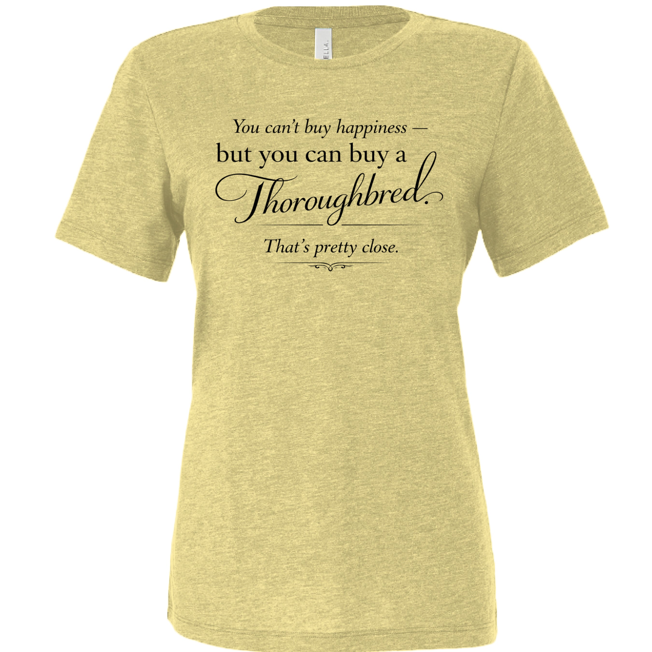 Pale Yellow Triblend - FRONT