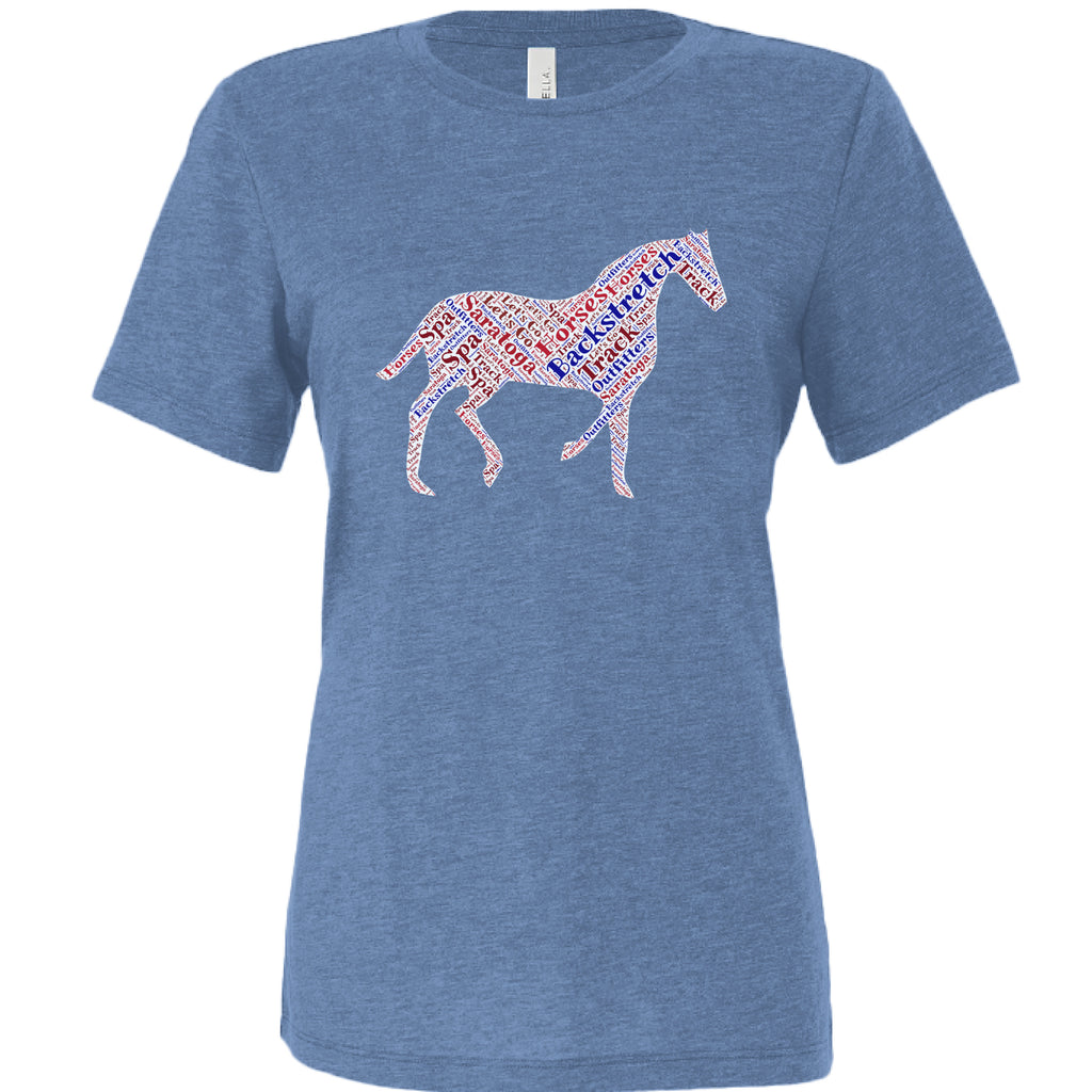 Blue Triblend - FRONT