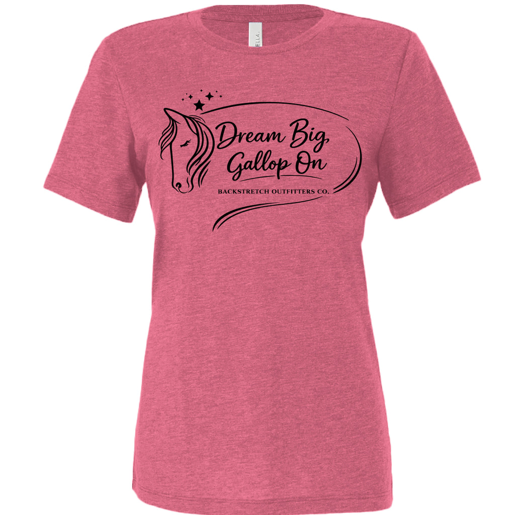 Char Pink Triblend - FRONT