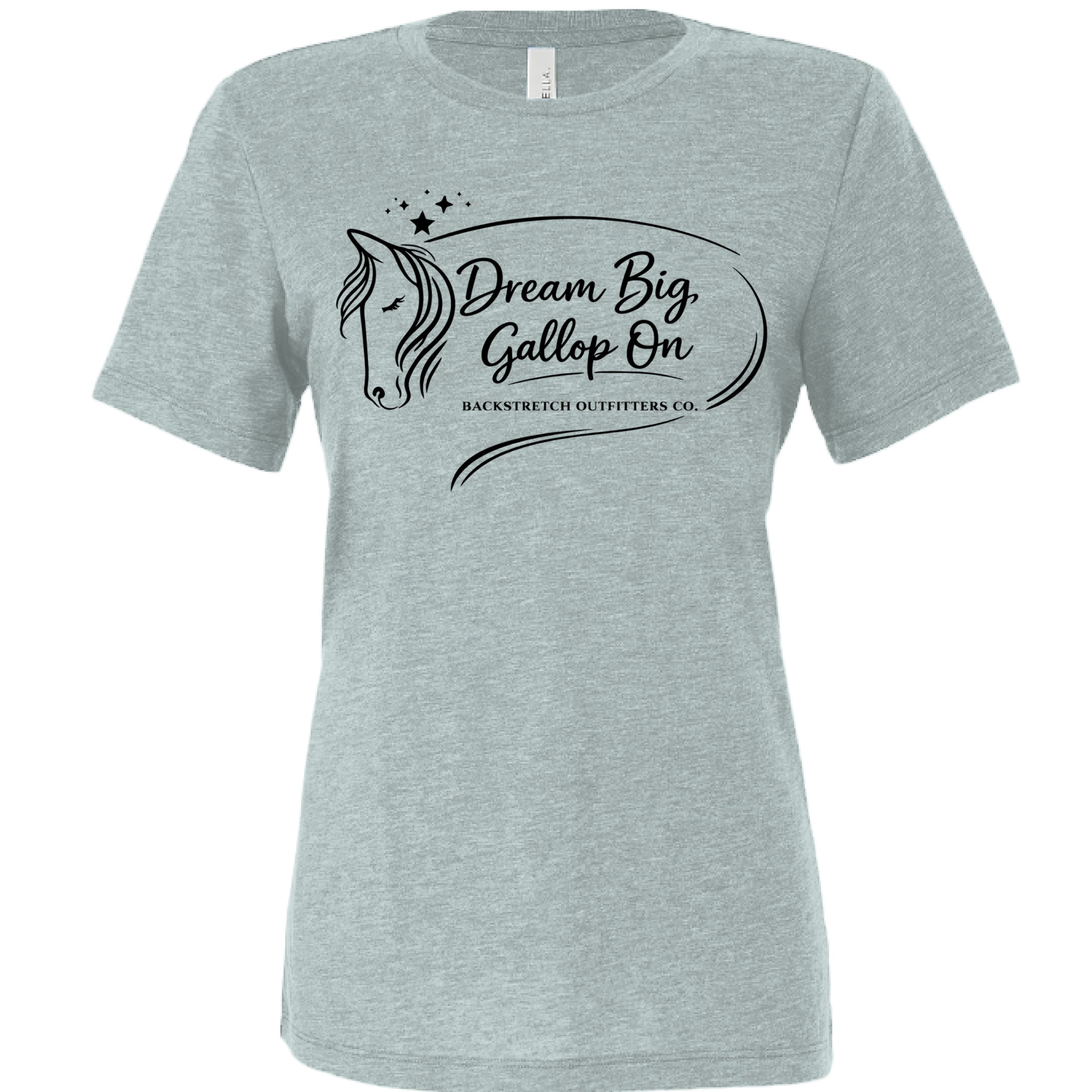 Dusty Blue Triblend - FRONT