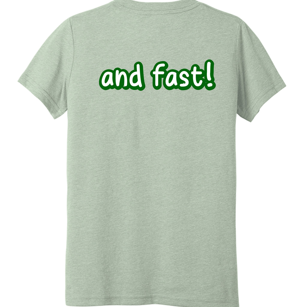 GREEN TRIBLEND - BACK