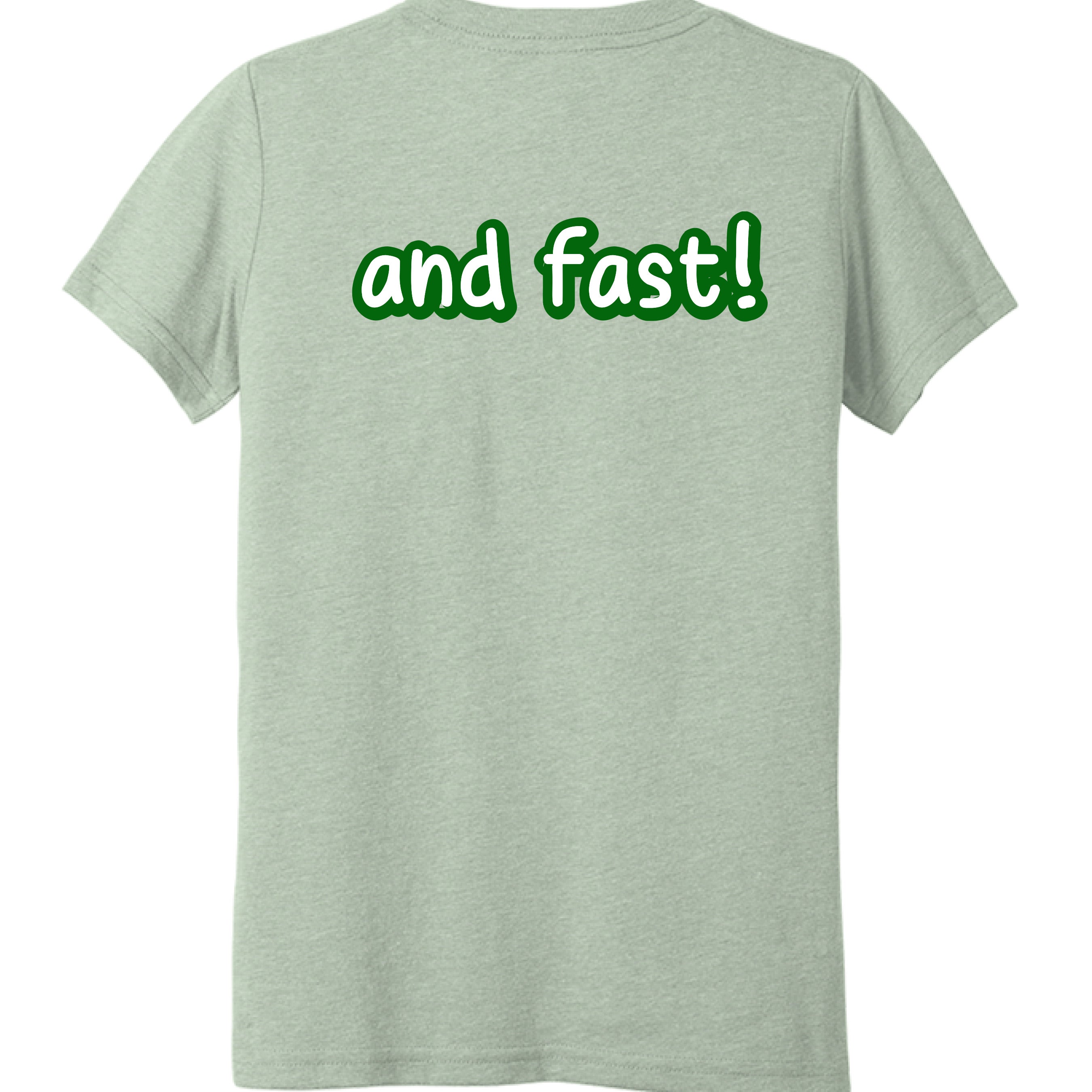 GREEN TRIBLEND - BACK