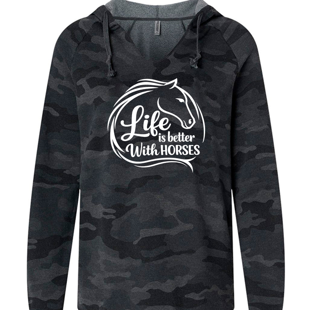 Black Camo Heather - FRONT