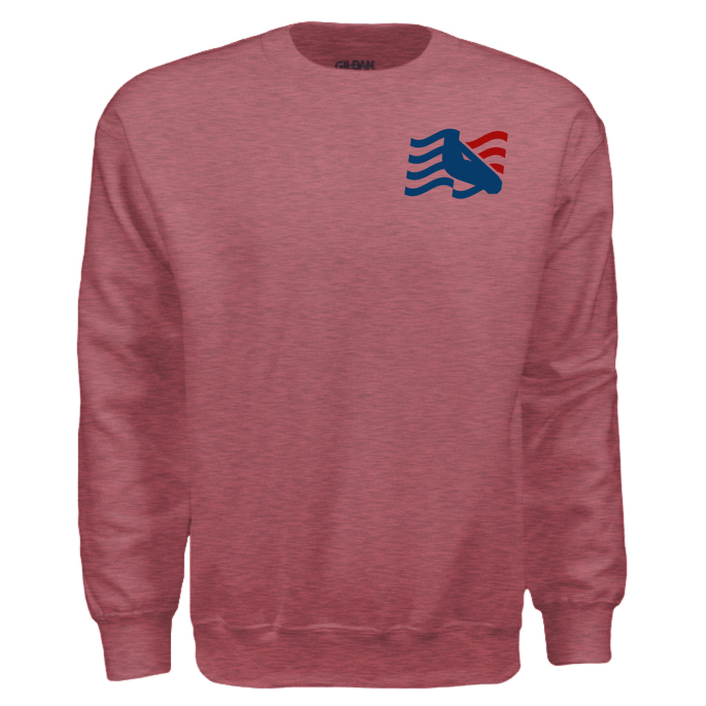Heather Sport Scarlet Red - FRONT