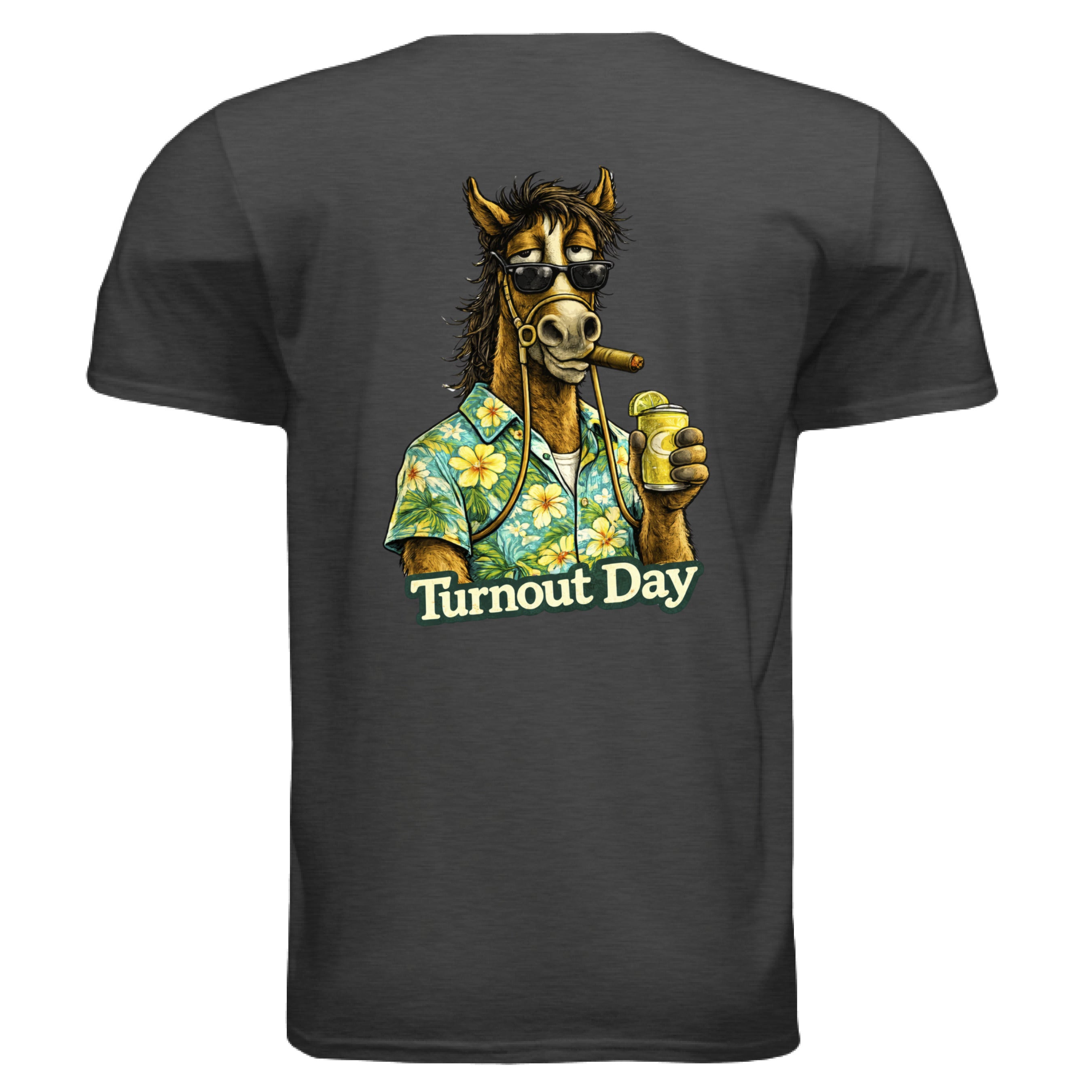 Heather Dark Grey - BACK
