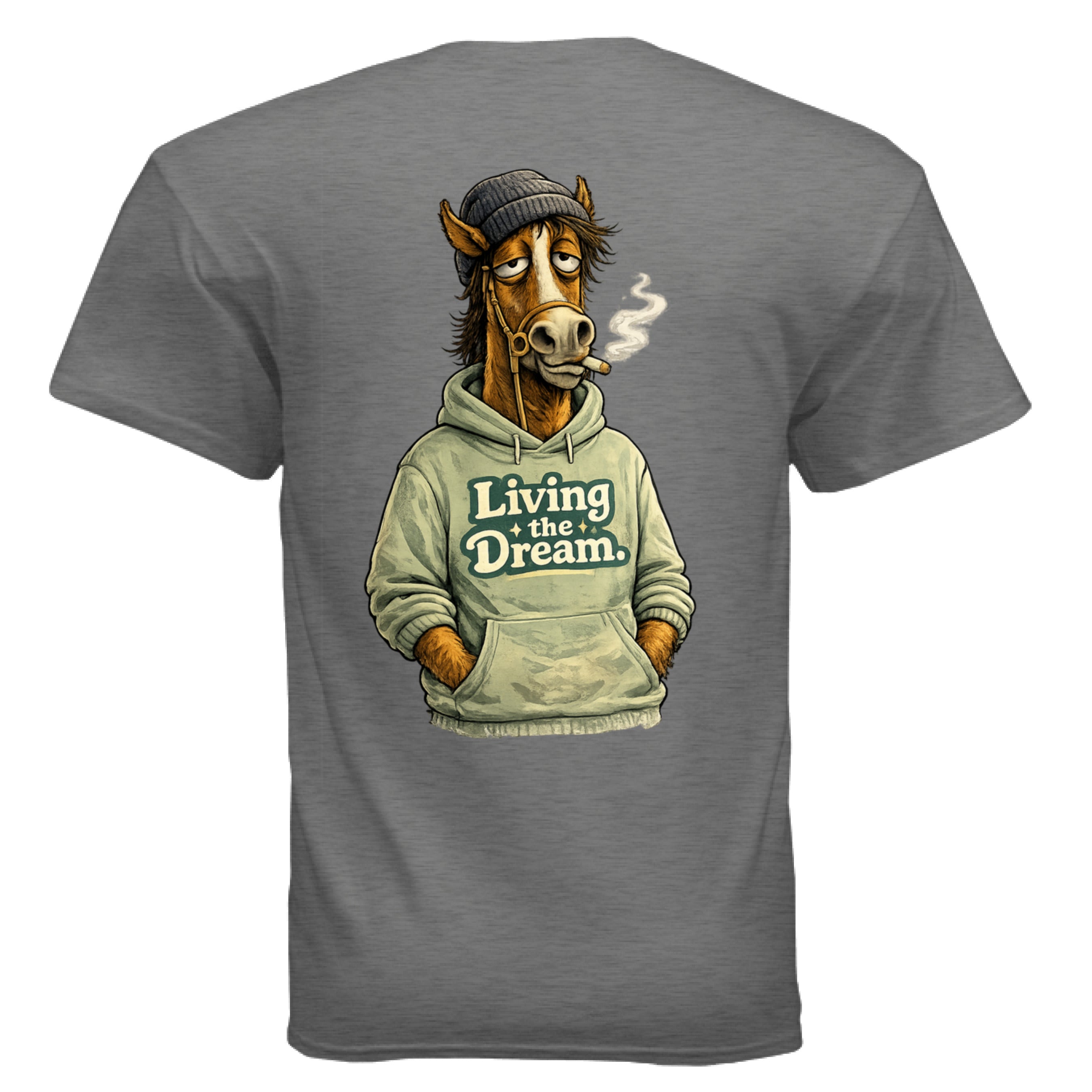 GRAPHITE HEATHER - BACK