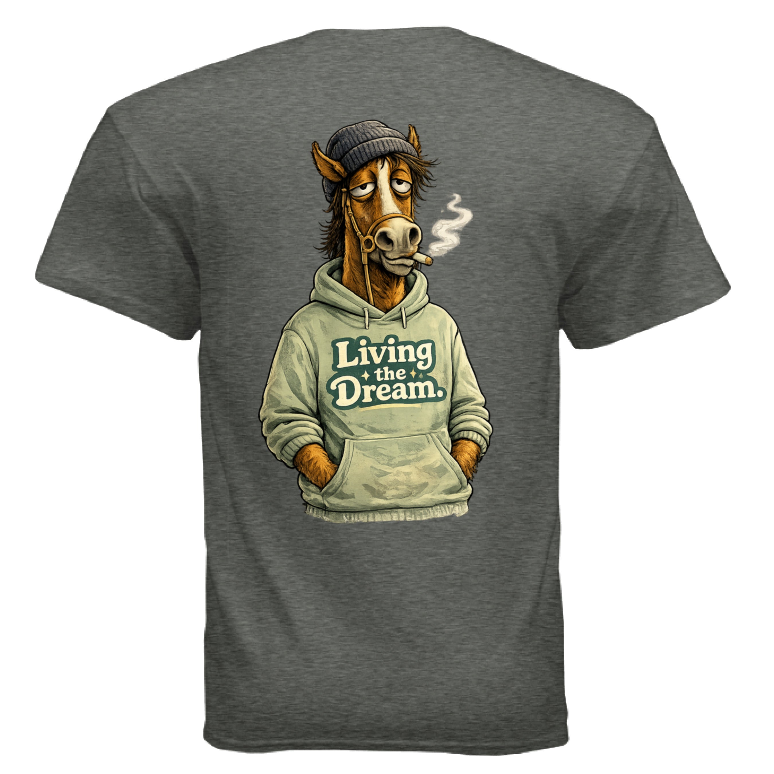 HEATHER MILITARY GREEN - BACK