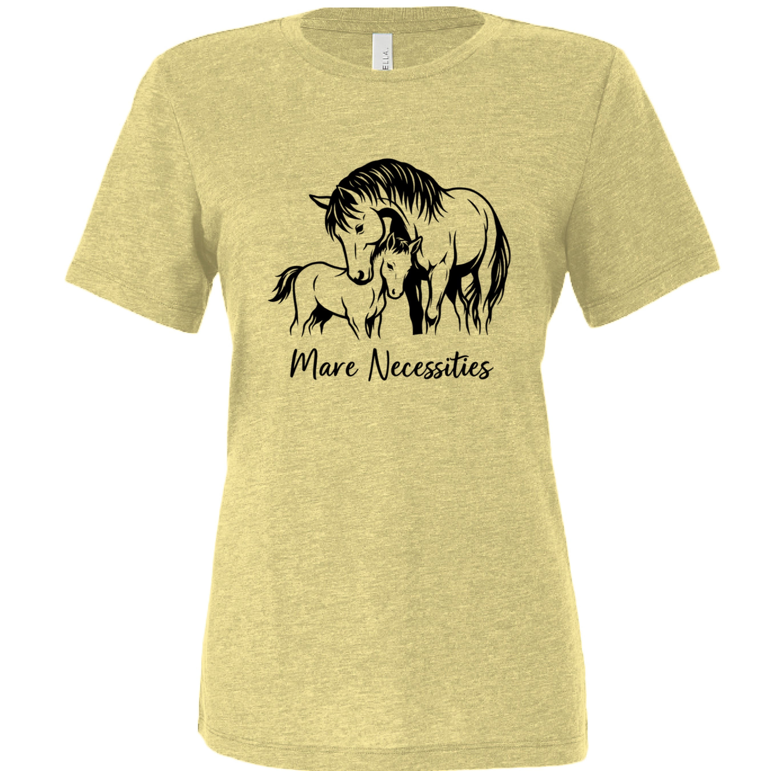 Pale Yellow Triblend - FRONT