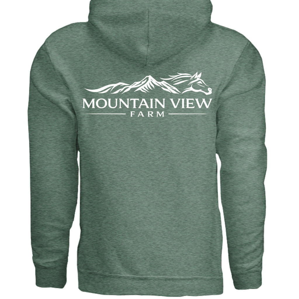 Heather Sport Dark Green - BACK