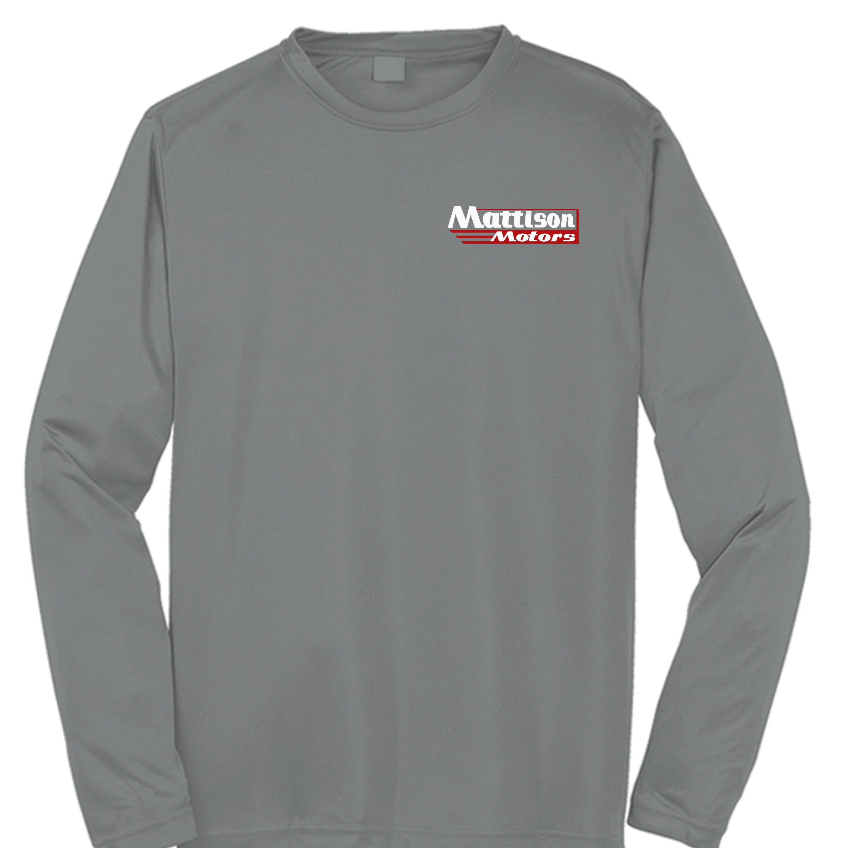 Iron Grey Heather - ST350LS - FRONT