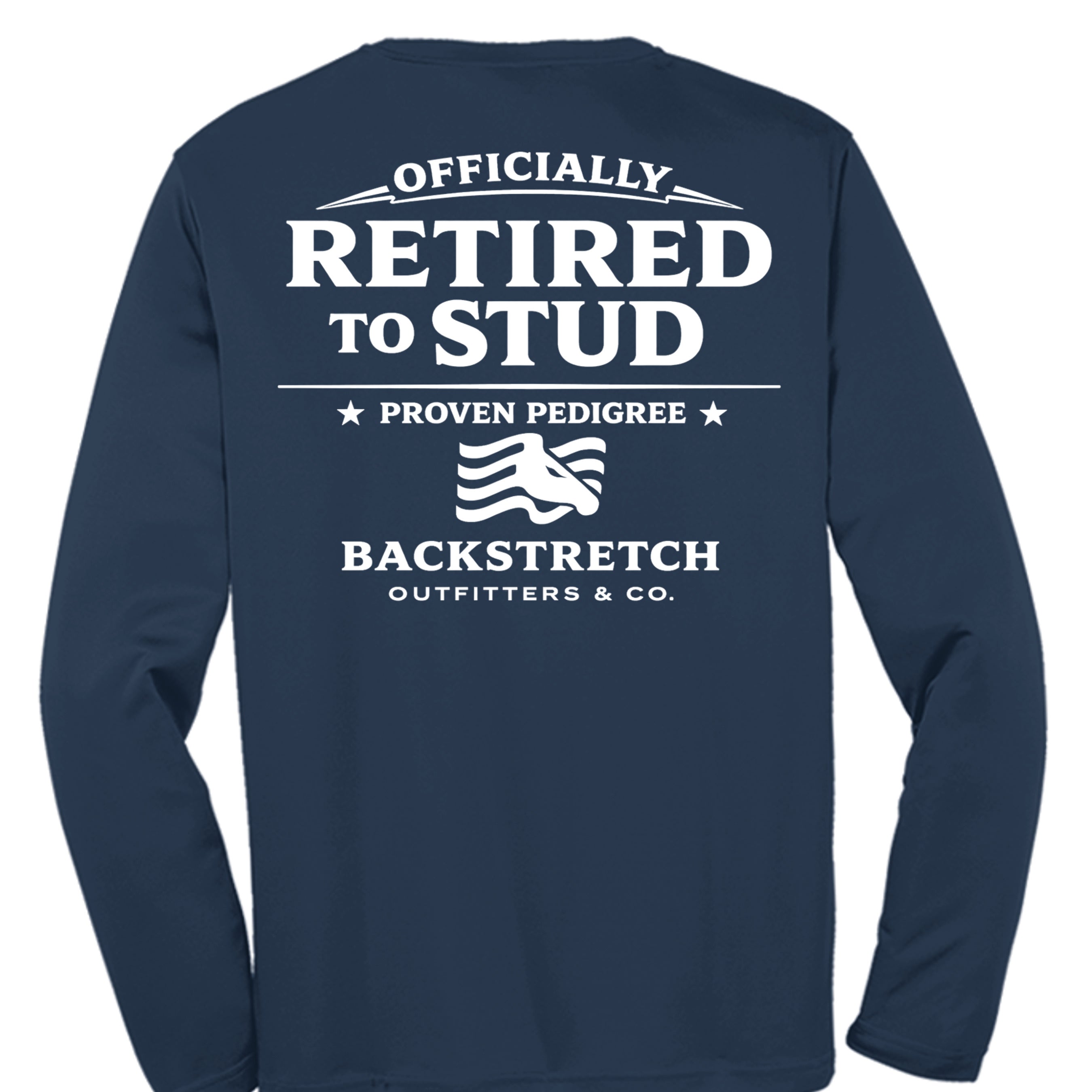 True Navy - ST350LS - BACK