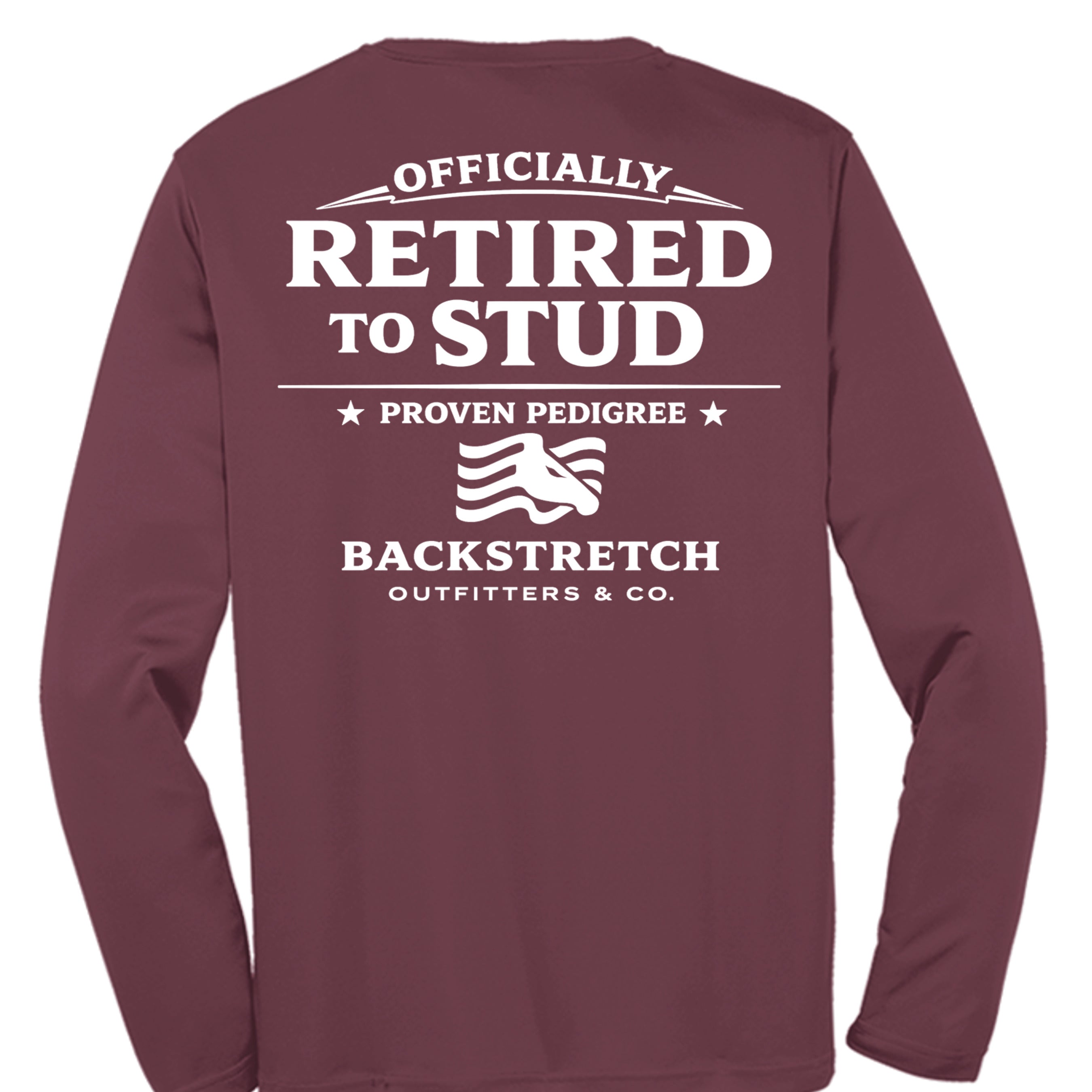 Maroon - ST350LS - BACK