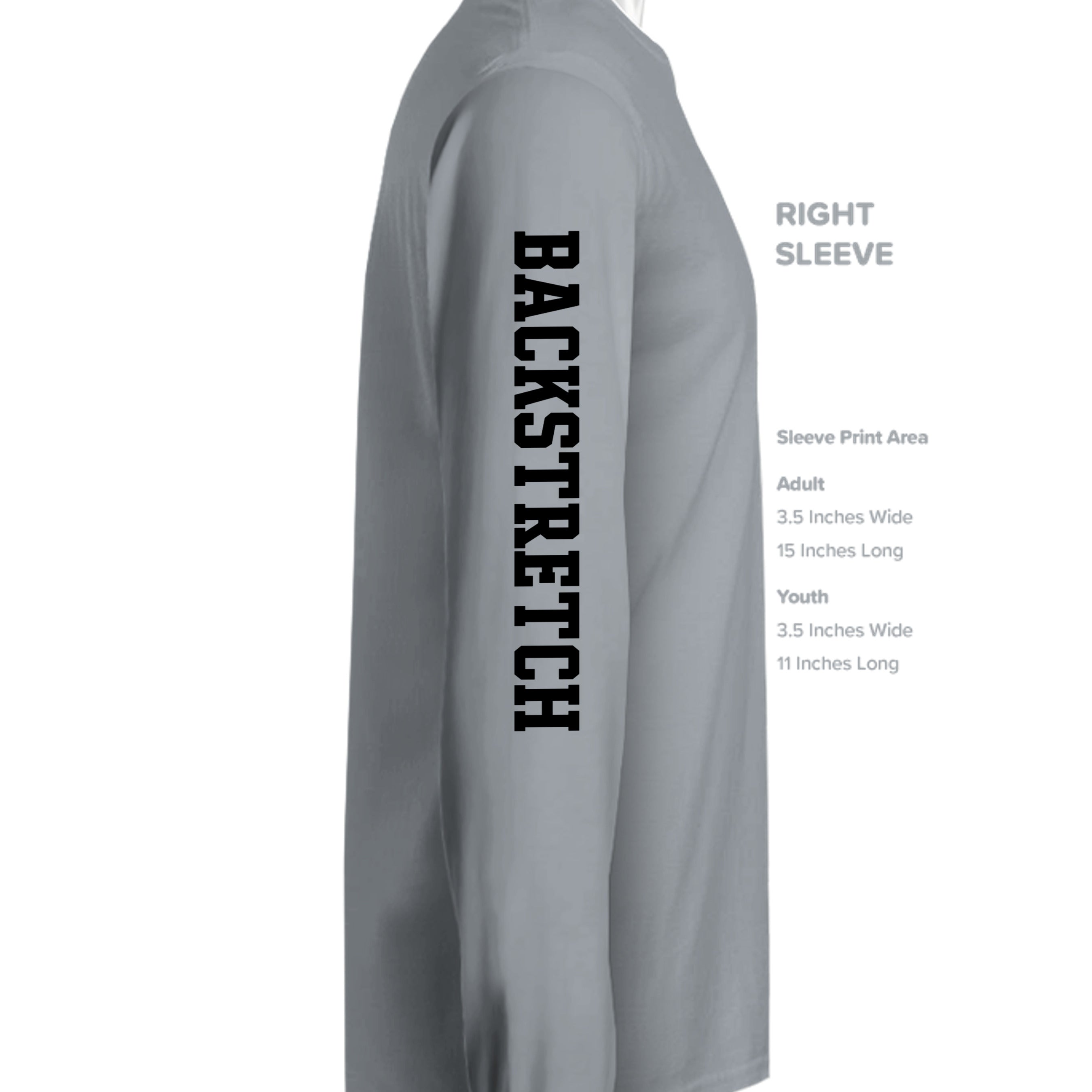 Silver - ST350LS - SLEEVE_RIGHT