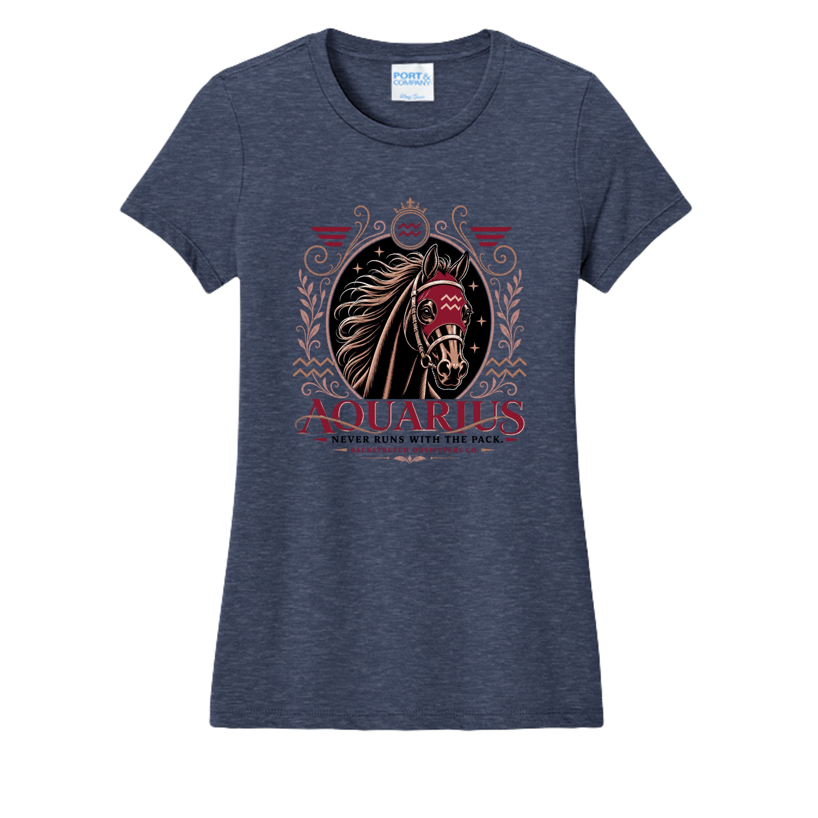 Heather Navy - LPC450 - FRONT