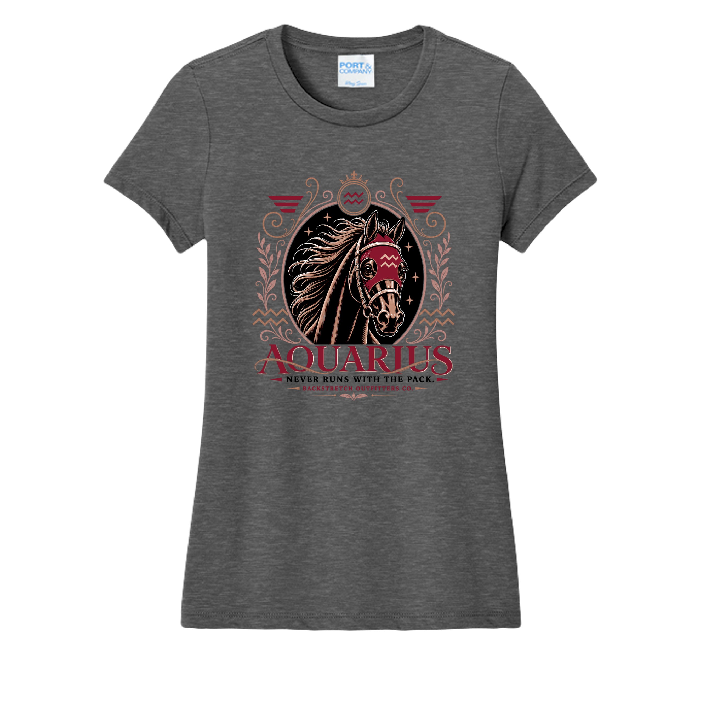 Dark Heather Grey - LPC450 - FRONT