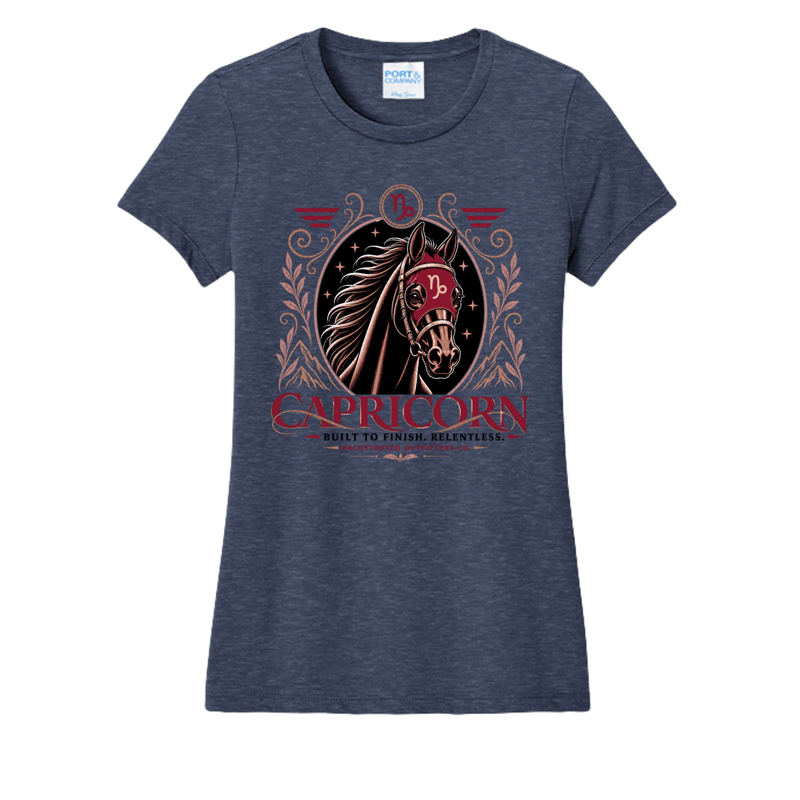 Heather Navy - LPC450 - FRONT