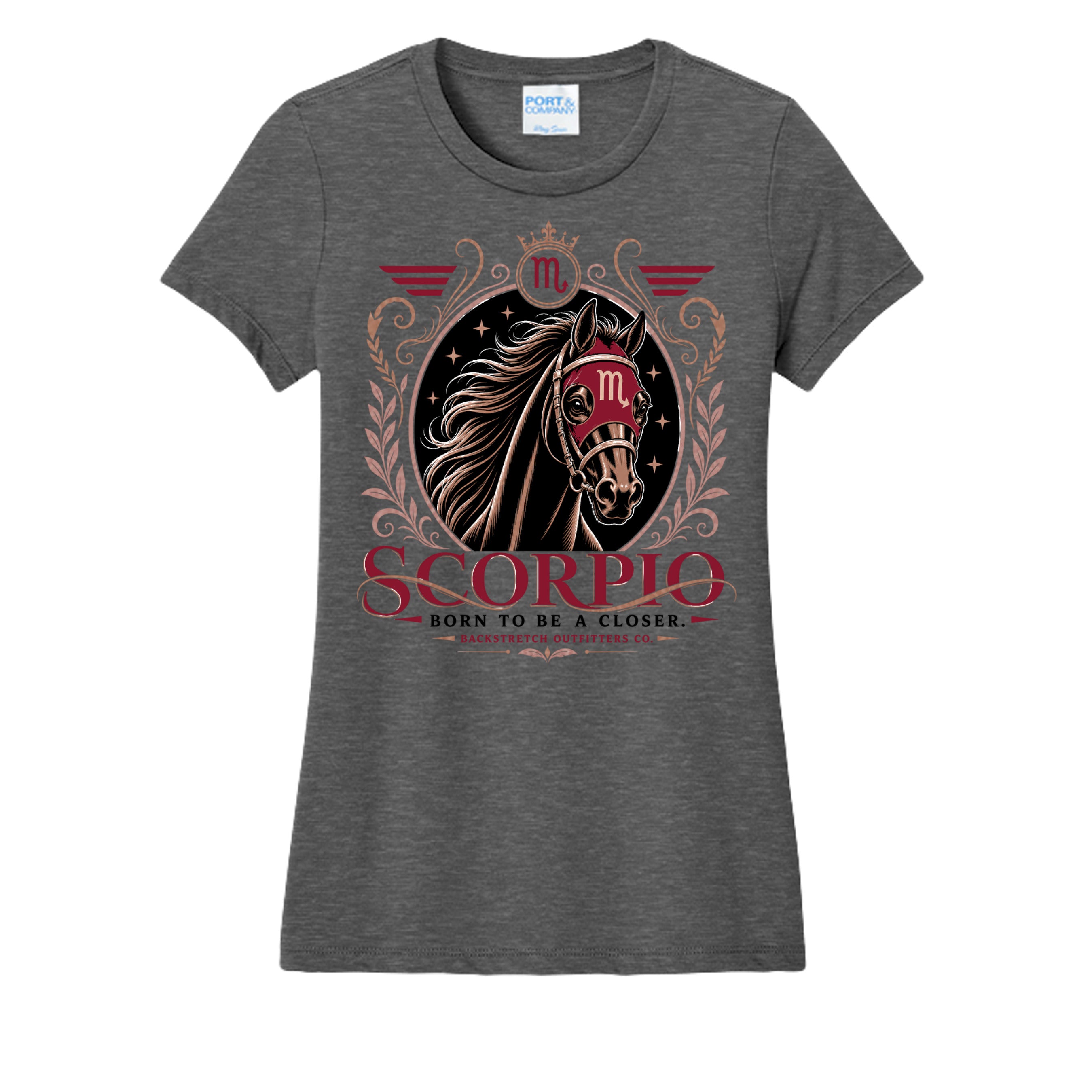 Dark Heather Grey - LPC450 - FRONT